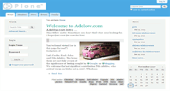 Desktop Screenshot of adelow.com